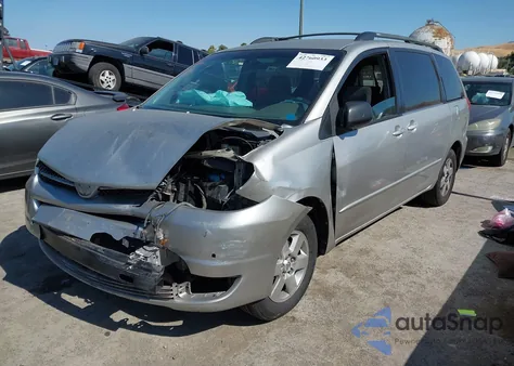 2004 Toyota Sienna Le z USA, uszkodzony, nr VIN 5TDZA23C14S000503